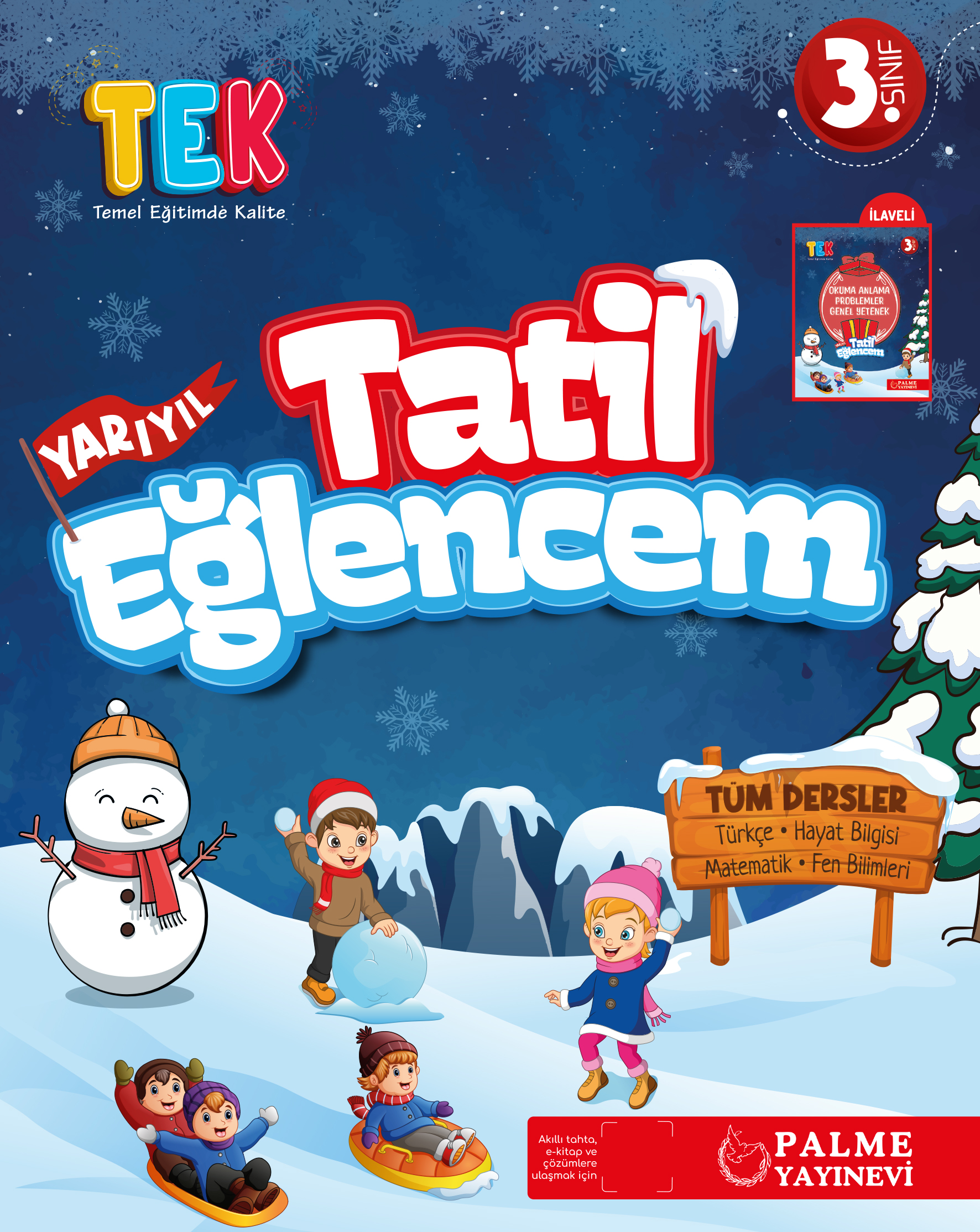 TEK 3. SINIF TATİL EĞLENCEM | Palme Yayınevi Dijital Eğitim Platformu